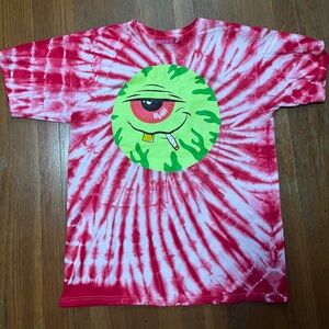 Mishka /MNWKA 
Street ware & Record Label founded in New York City Tie Dye Shirt